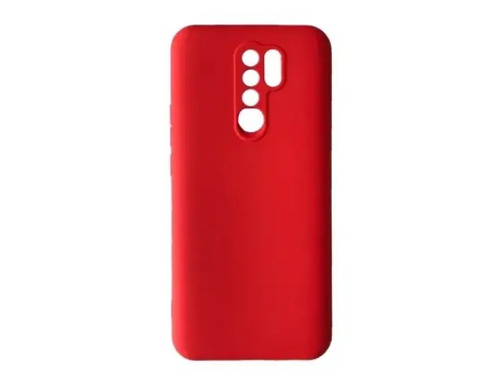 Чехол-силикон Full Camera (no logo) Xiaomi Redmi 9, Red