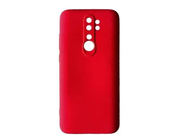 Чехол-силикон Full Camera (no logo) Xiaomi Redmi Note 8 Pro, Red