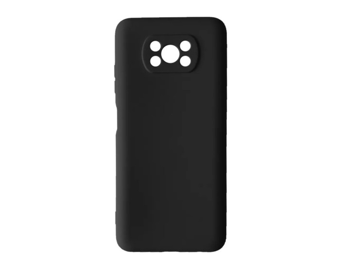 Чехол-силикон оригинал Full Camera Soft Case Xiaomi Poco X3 NFC, Black