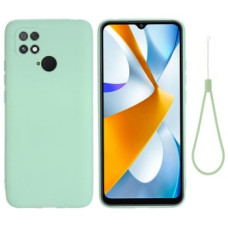 Чохол-силікон оригінал Full Camera Soft Case Xiaomi Redmi 10C (М'ятний / Mint)