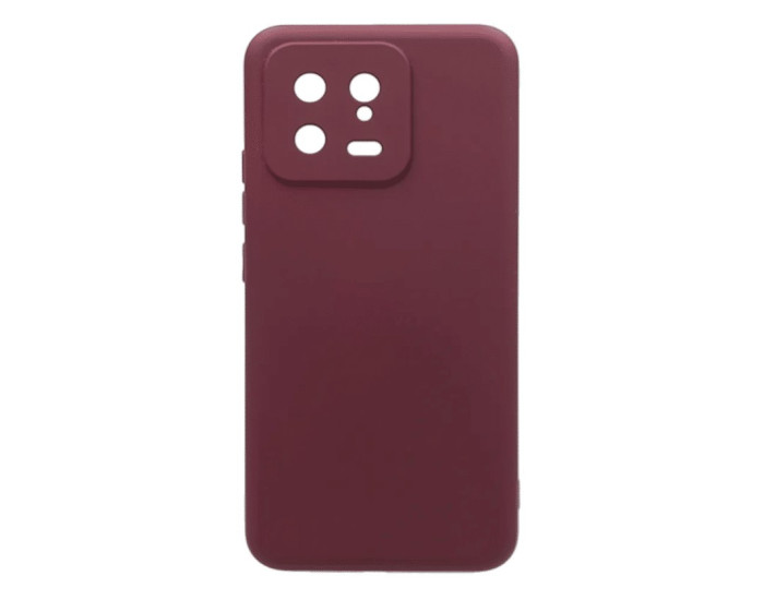 Чохол-силікон оригінал Full Soft Case Xiaomi 13, Бордовий