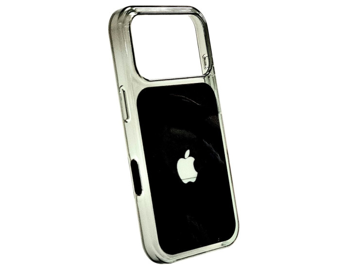 Чехол-силикон Clear Case with MagSafe and Animation iPhone 17 Pro Max /18 Pro Max, Shadow black