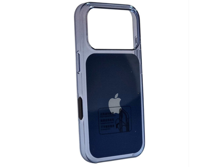 Чехол-силикон Clear Case with MagSafe and Animation iPhone 17 Pro Max /18 Pro Max, Shadow blue