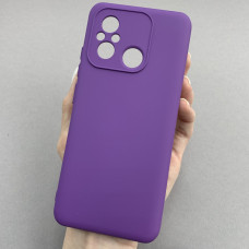 Чехол-силикон оригинал Full Soft Case Xiaomi Redmi 12C, Grape