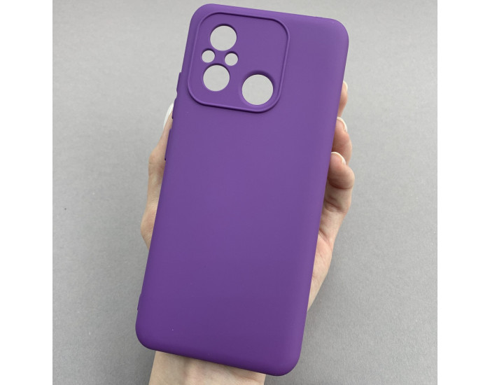 Чехол-силикон оригинал Full Soft Case Xiaomi Redmi 12C, Grape