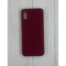 Чохол-силікон оригінал Full Soft Case Xiaomi Redmi 9A, Бордовий