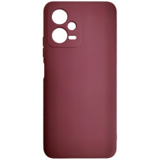 Чохол-силікон оригінал Full Soft Case Xiaomi Redmi Note 12 5G /Poco X5, Marsala