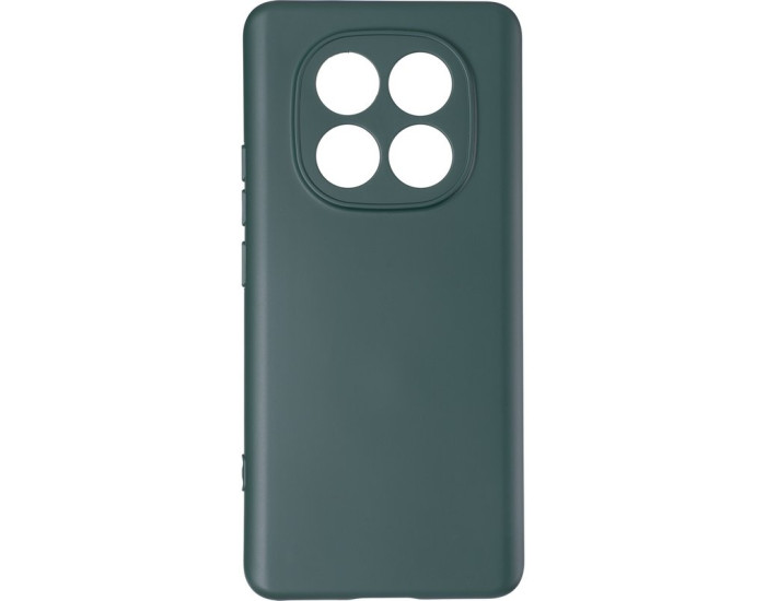 Чехол-силикон оригинал Full Soft Case Xiaomi Redmi Note 15 4G EU/GL (164mm) Dark green