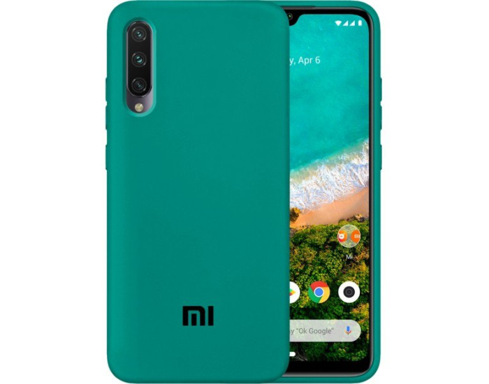 Чехол-силикон оригинал 99% Soft Matte Xiaomi Mi A3 /CC9E, Olive green