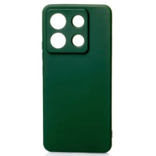 Чохол-силікон оригінал Cover Silk CH Full Soft Matte Xiaomi Redmi Note 13 Pro 5G /Poco X6 5G, Темно-Зелений