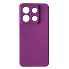 Чохол-силікон оригінал Cover Silk CH Full Soft Matte Xiaomi Redmi Note 13 Pro 5G /Poco X6 5G, фіолетовий