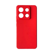 Чохол-силікон оригінал Cover Silk CH Full Soft Matte Xiaomi Redmi Note 13 Pro 5G /Poco X6 5G, червоний
