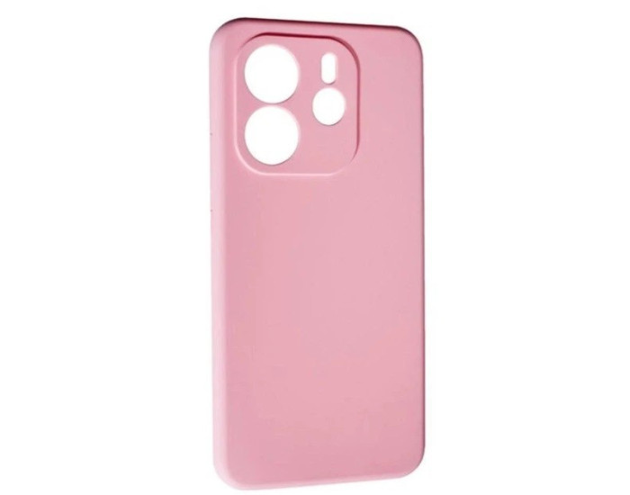 Чехол-силикон оригинал Full Camera (no logo) Xiaomi Redmi Note 14 4G (EU) розовый