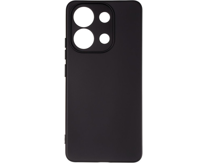 Чехол-силикон оригинал Full Soft Matte Xiaomi Redmi Note 13 4G, Black