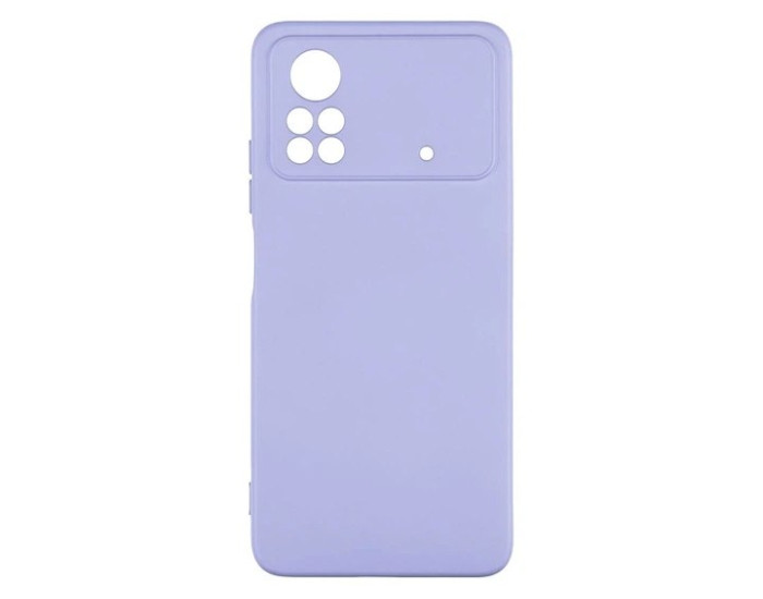 Чехол-силикон оригинал Soft Matte Xiaomi Poco X4 Pro 5G, Lilac
