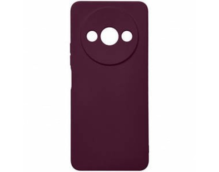 Чехол-силикон оригинал Soft Matte Xiaomi A3 /Poco C61, Marsala