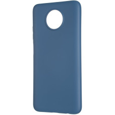 Чехол-силикон оригинал Full Soft Matte Xiaomi Redmi Note 9T, Dark blue