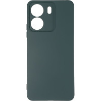 Чохол-силікон оригінал Full Soft Matte Xiaomi Redmi 13C /Poco C65, Темно-Зелений