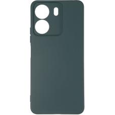 Чехол-силикон оригинал Full Soft Matte Xiaomi Redmi 13C /Poco C65, темно-зеленый