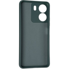 Чехол-силикон оригинал Full Soft Matte Xiaomi Redmi 13C /Poco C65, темно-зеленый