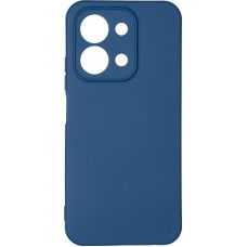 Чехол-силикон оригинал Full Soft Matte Xiaomi Redmi 15C (UA/Europe 173mm) темно-синий