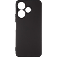 Чехол-силикон оригинал Full Soft Matte Xiaomi Redmi 13/Poco M6 4G, Black