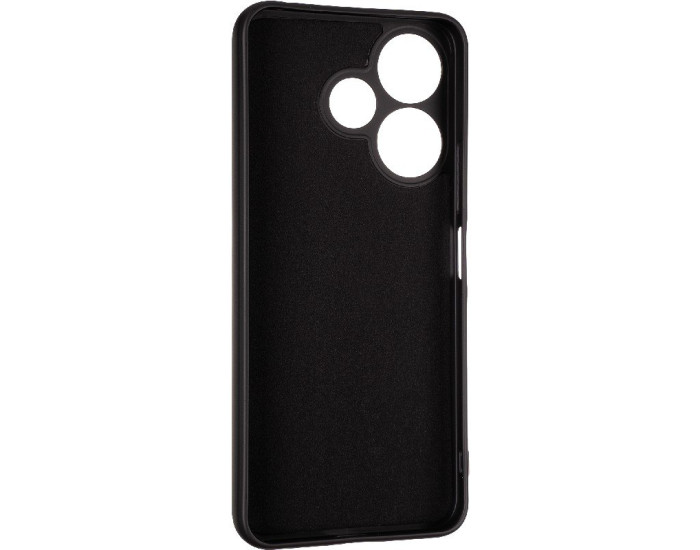 Чехол-силикон оригинал Full Soft Matte Xiaomi Redmi 13/Poco M6 4G, Black