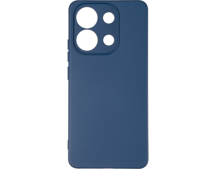 Чехол-силикон оригинал Full Soft Matte Xiaomi Redmi Note 13 4G, Dark blue