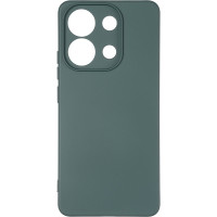 Чохол-силікон оригінал Full Soft Matte Xiaomi Redmi Note 13 4G, Dark green