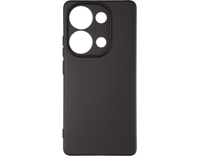 Чехол-силикон оригинал Full Soft Matte Xiaomi Redmi Note 13 Pro 4G, Black