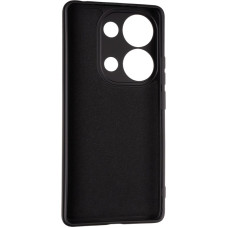 Чехол-силикон оригинал Full Soft Matte Xiaomi Redmi Note 13 Pro 4G, Black