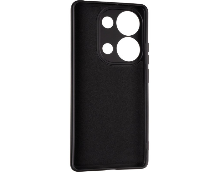 Чехол-силикон оригинал Full Soft Matte Xiaomi Redmi Note 13 Pro 4G, Black
