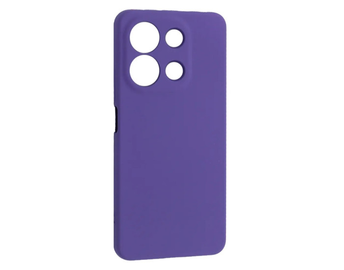 Чехол-силикон оригинал Full Soft Matte Xiaomi Redmi Note 13 Pro 4G, Grape