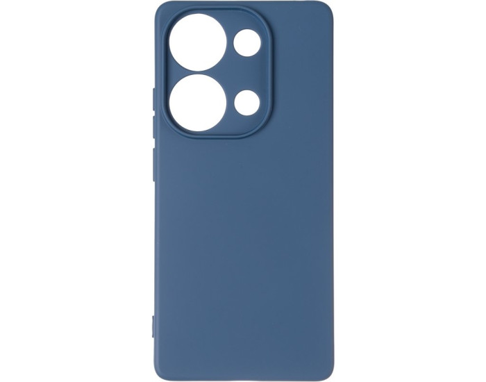 Чехол-силикон оригинал Full Soft Matte Xiaomi Redmi Note 13 Pro 4G, Navy blue