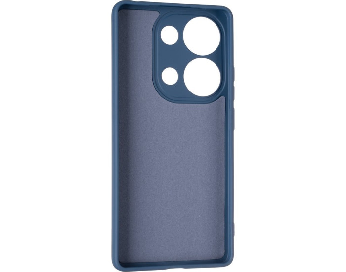 Чехол-силикон оригинал Full Soft Matte Xiaomi Redmi Note 13 Pro 4G, Navy blue