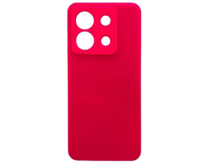 Чехол-силикон оригинал Full Soft Matte Xiaomi Redmi Note 13 Pro 4G, малиновый