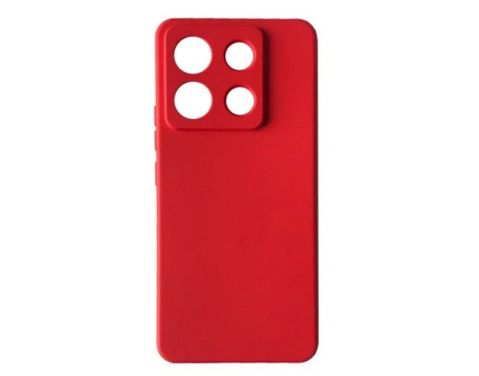 Чехол-силикон оригинал Full Soft Matte Xiaomi Redmi Note 13 Pro 5G, Red