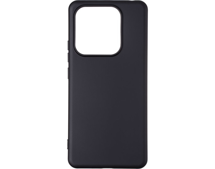Чехол-силикон оригинал Full Soft Matte Xiaomi Redmi Note 14 5G, Black