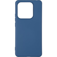 Чехол-силикон оригинал Full Soft Matte Xiaomi Redmi Note 14 5G, Dark blue