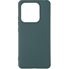 Чехол-силикон оригинал Full Soft Matte Xiaomi Redmi Note 14 5G, Dark green