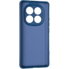 Чехол-силикон оригинал Full Soft Matte Xiaomi Redmi Note 14 Pro 5G /Poco X7, Dark blue