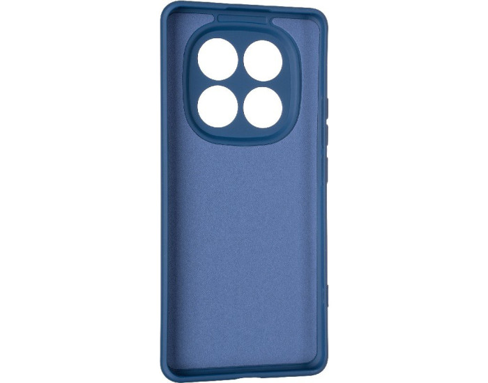 Чехол-силикон оригинал Full Soft Matte Xiaomi Redmi Note 14 Pro 5G /Poco X7, Dark blue