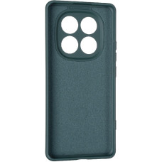 Чехол-силикон оригинал Full Soft Matte Xiaomi Redmi Note 14 Pro 5G /Poco X7, Dark green