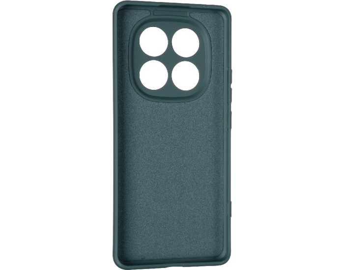 Чехол-силикон оригинал Full Soft Matte Xiaomi Redmi Note 14 Pro 5G /Poco X7, Dark green