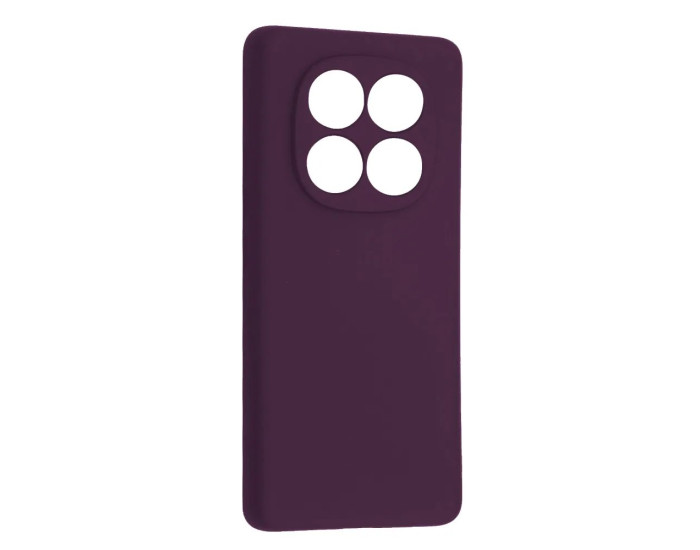 Чехол-силикон оригинал Full Soft Matte Xiaomi Redmi Note 14 Pro Plus 5G, Grape