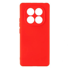 Чехол-силикон оригинал Full Soft Matte Xiaomi Redmi Note 14 Pro Plus 5G, Red
