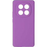 Чехол-силикон оригинал 99% Soft Matte Xiaomi Redmi Note 14 Pro 4G, Lilac