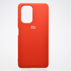 Чехол-силикон оригинал Full Cover Soft Matte Case Xiaomi Poco F3/ Mi11i/ Redmi K40/ Redmi K40 Pro, Red