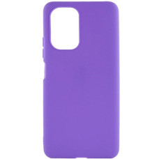 Чехол-силикон оригинал Full Cover Soft Matte Case Xiaomi Poco F3/ Mi11i/ Redmi K40/ Redmi K40 Pro, Lilac