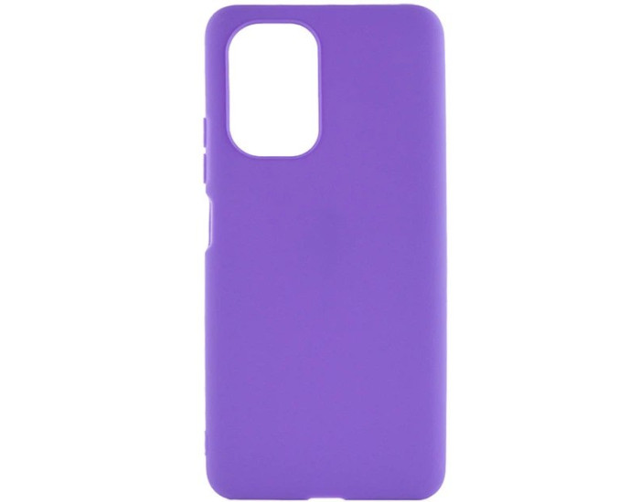 Чехол-силикон оригинал Full Cover Soft Matte Case Xiaomi Poco F3/ Mi11i/ Redmi K40/ Redmi K40 Pro, Lilac